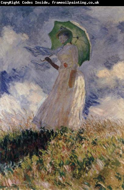 Claude Monet Study of a Figure Outdoors